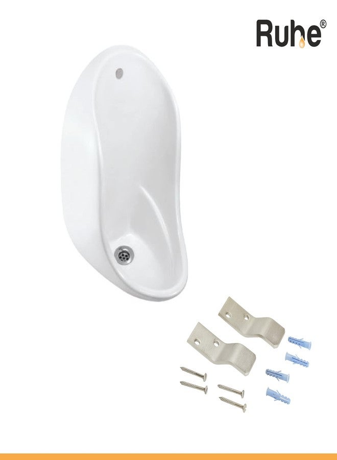 Ruhe® Urinal Bracket | Premium Quality Stainless Steel Urinal Bracket | with Screw and Anchor - Image 2